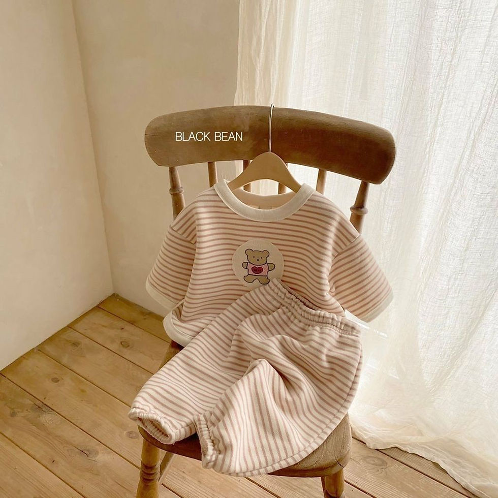 縮圖：泰迪小熊 兩件式套裝 小寶款