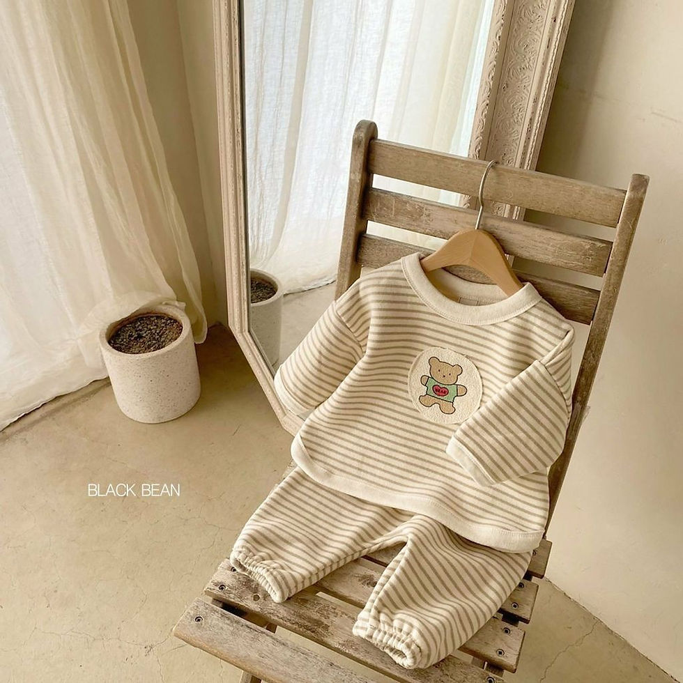 縮圖：泰迪小熊 兩件式套裝 小寶款