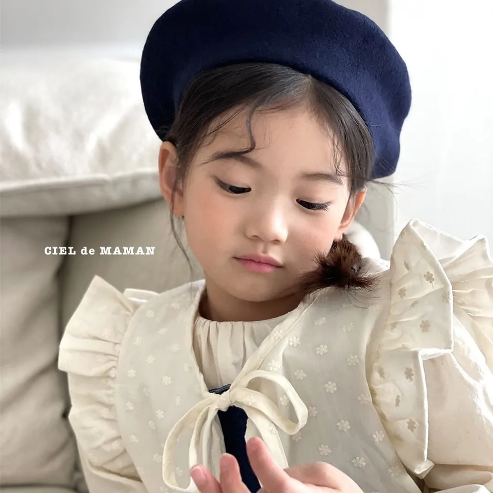 縮圖：蕾絲荷葉領外套