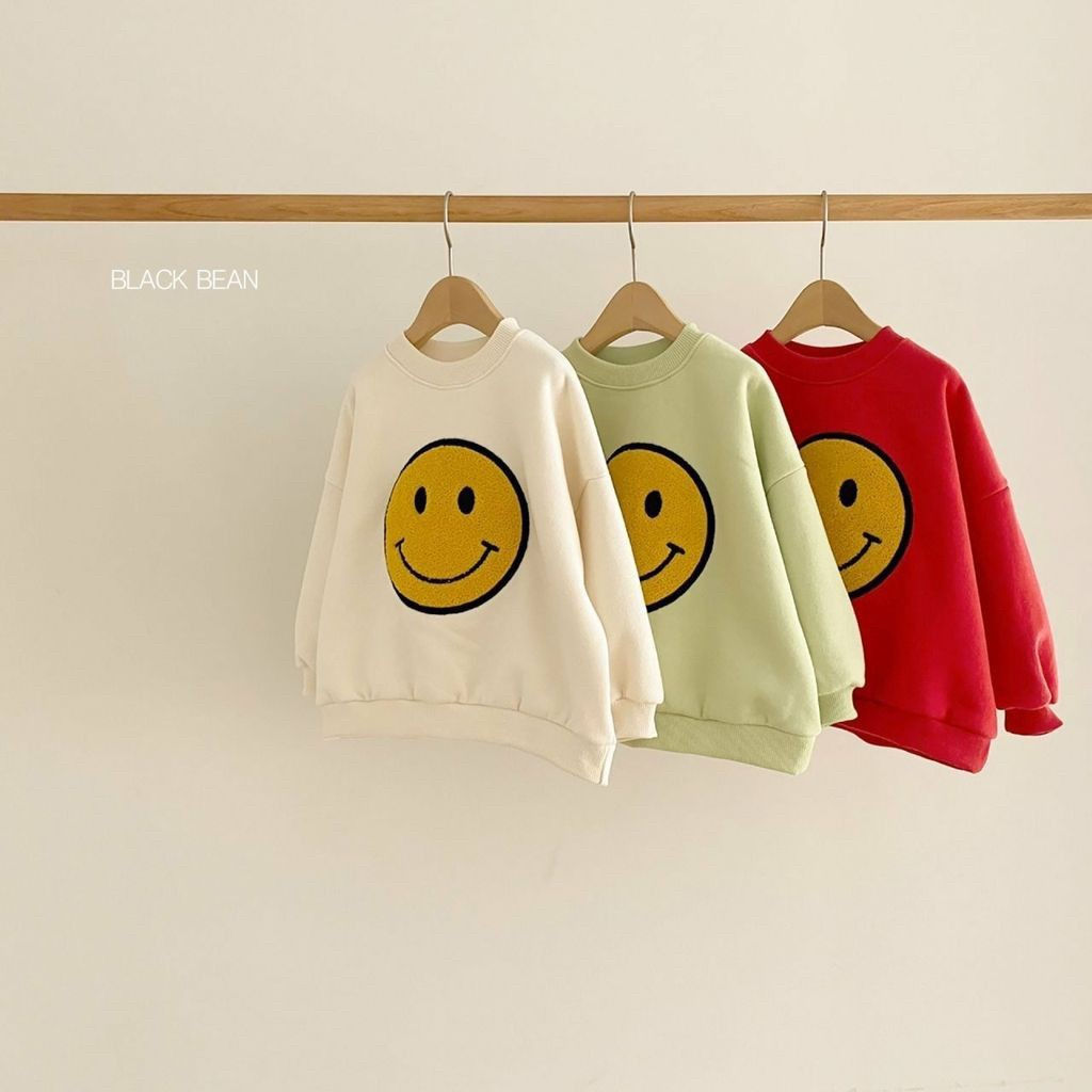 笑臉毛呢衛衣
