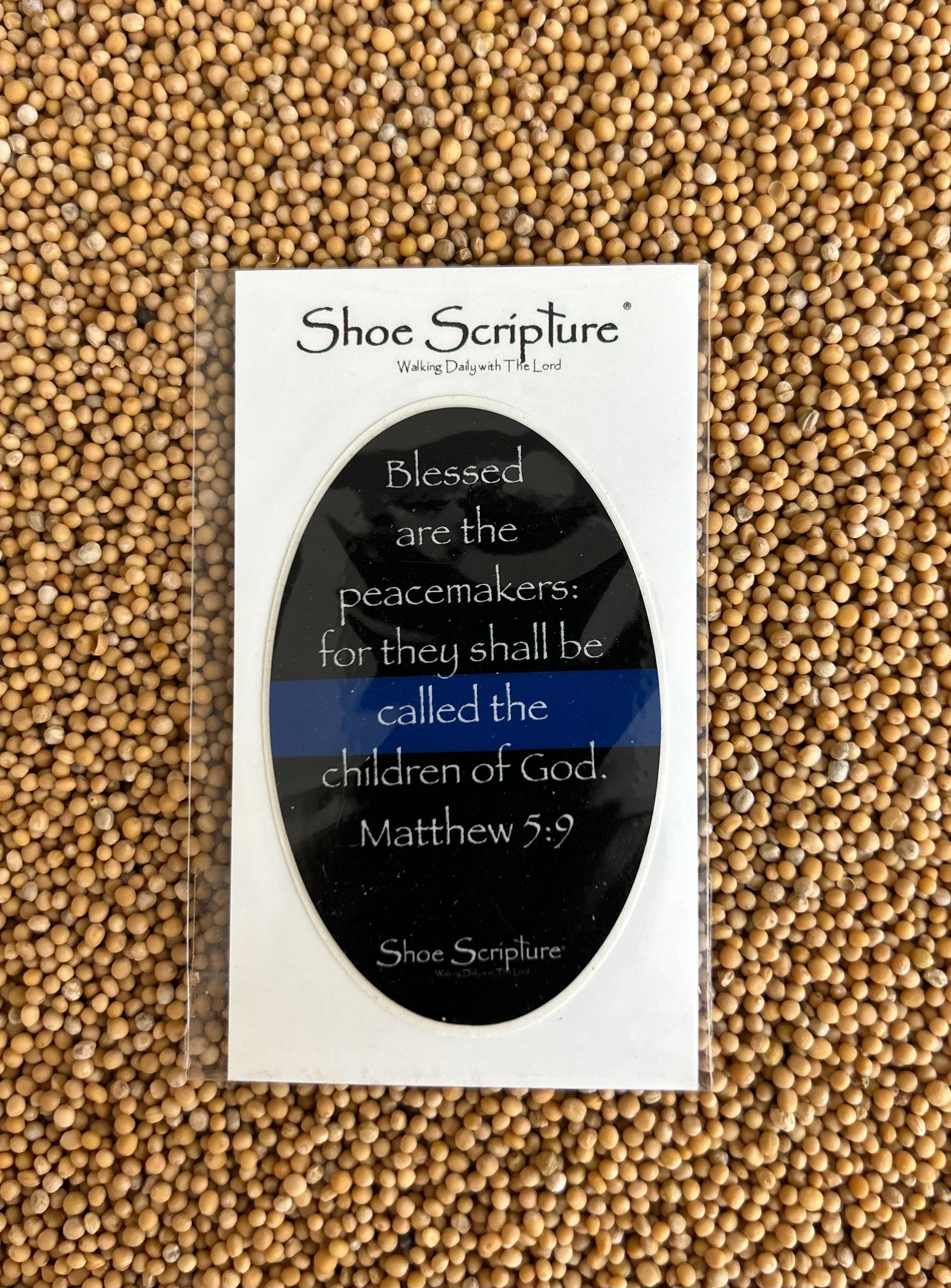Matthew 5:9 Shoe Scripture