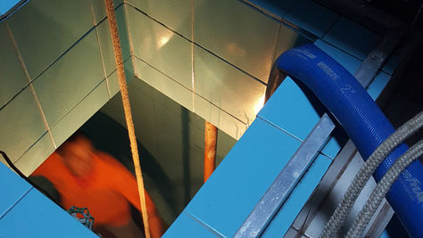 Limpeza das Caixas d'água