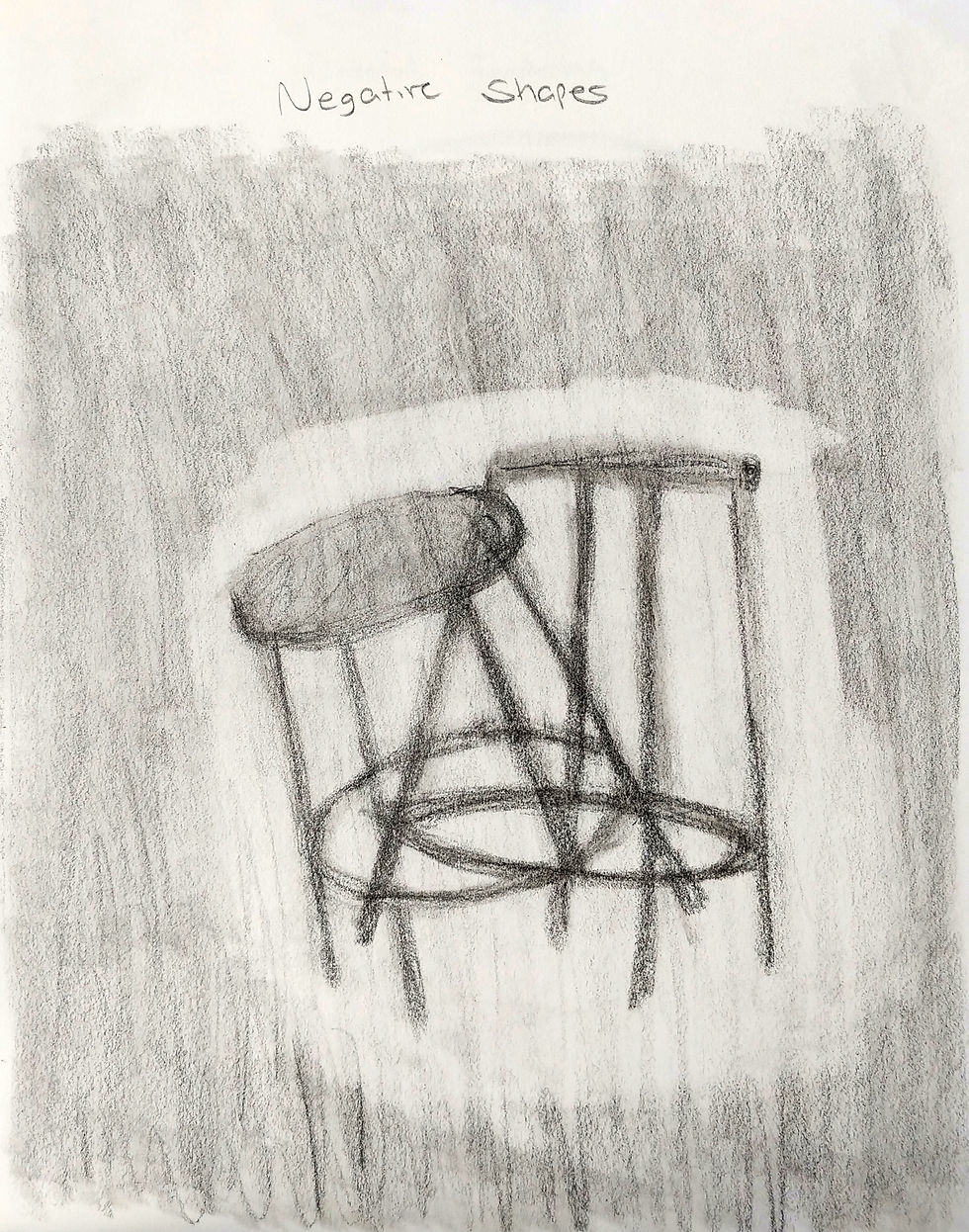 Chairs, Negative Shapes