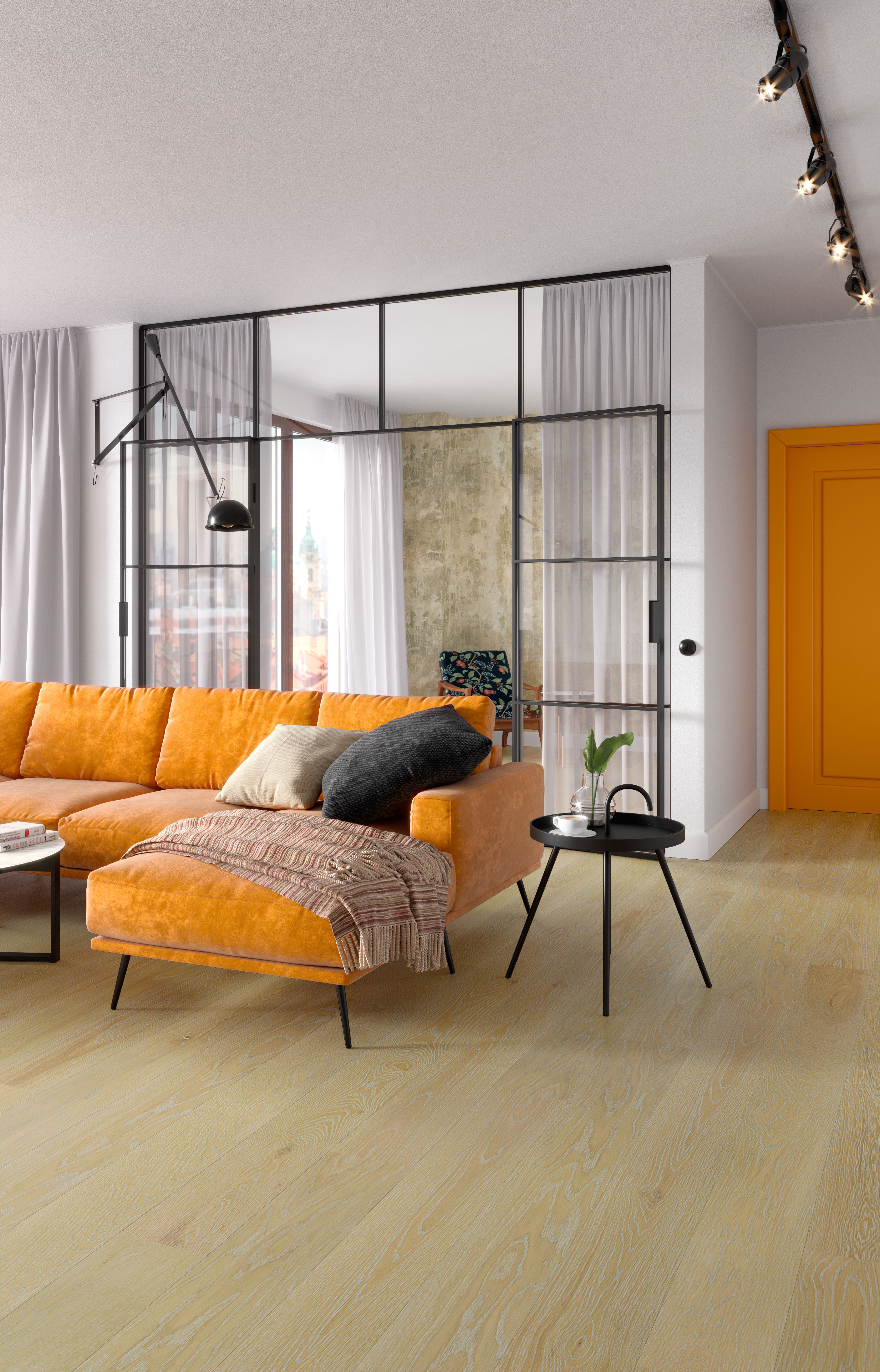 Паркетна Дошка 1x Дуб BC Kose Grey Pores