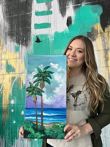 Castaway Beach Morning Paint Class