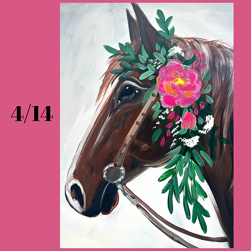 Horse Study Paint Night