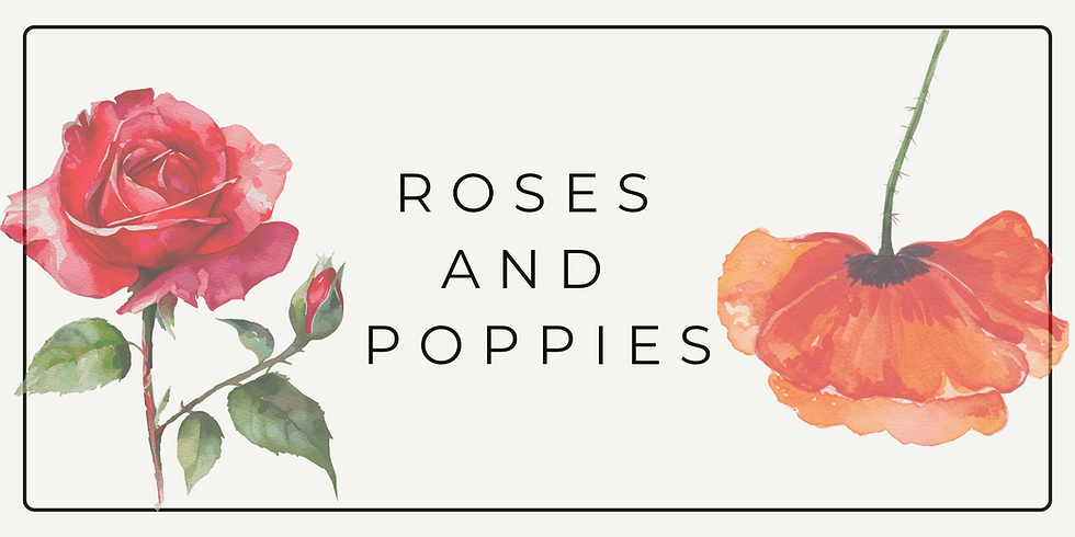 Roses and Poppies