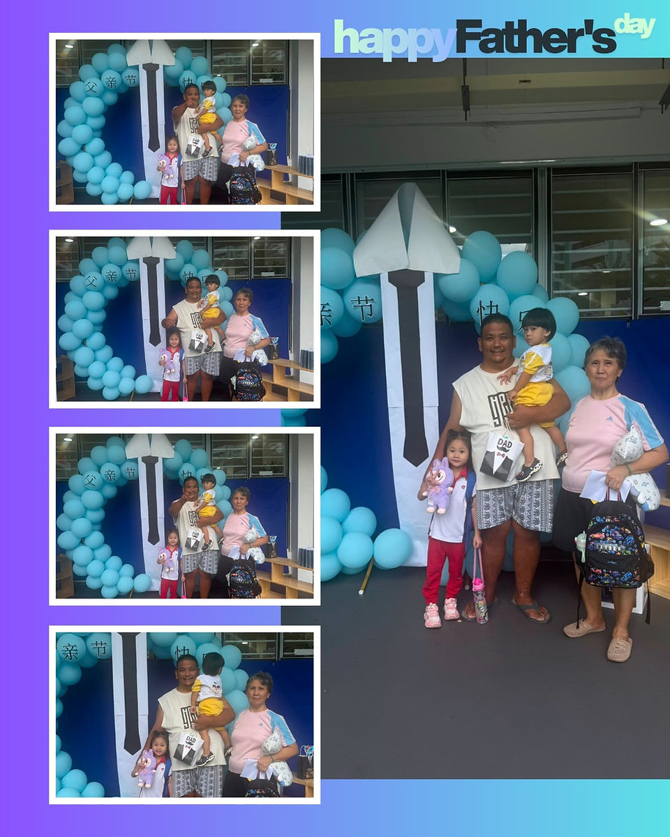 Smiles and memories on Father's Day.