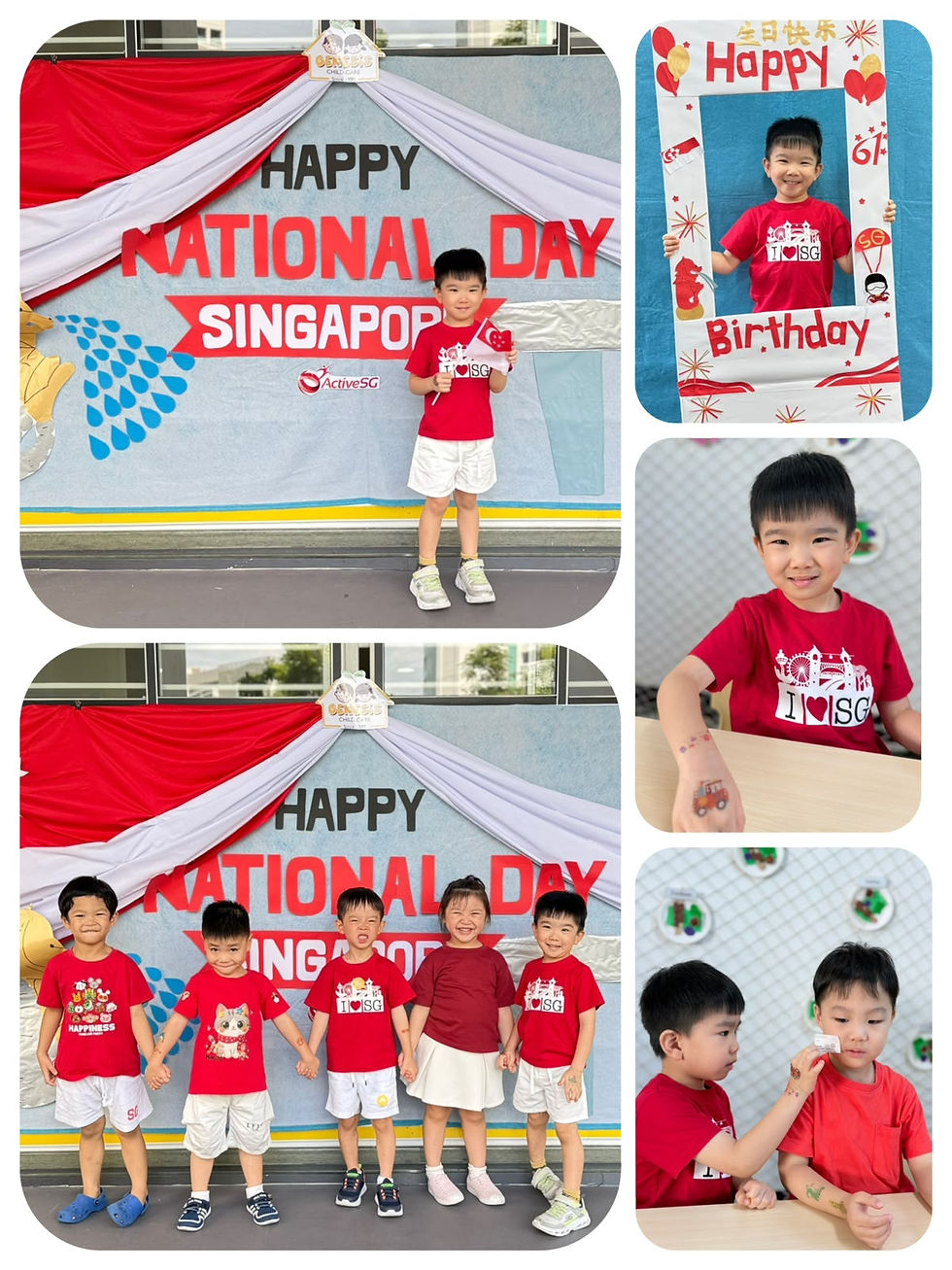 Together We Celebrate Singapore 🇸🇬❤️🤍: A Joyful National Day at Nurture Infant House