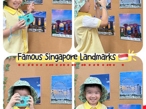 Discovering Famous Singapore Landmarks Through Imaginative Play at Nurture Infant House