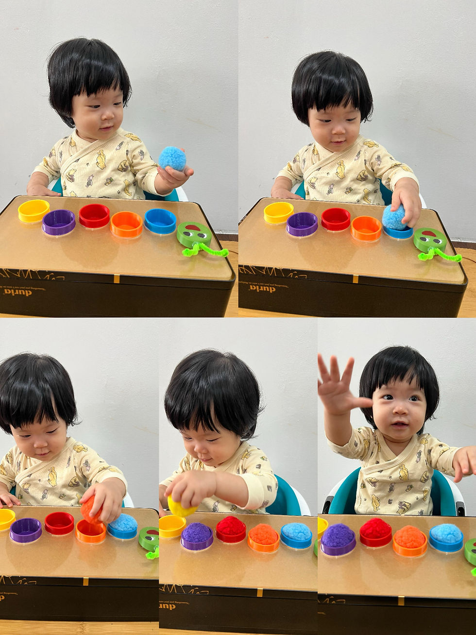 Exploring Colors Through Play: A Week of “Caterpillar Color Matching” at Early Learning Centers