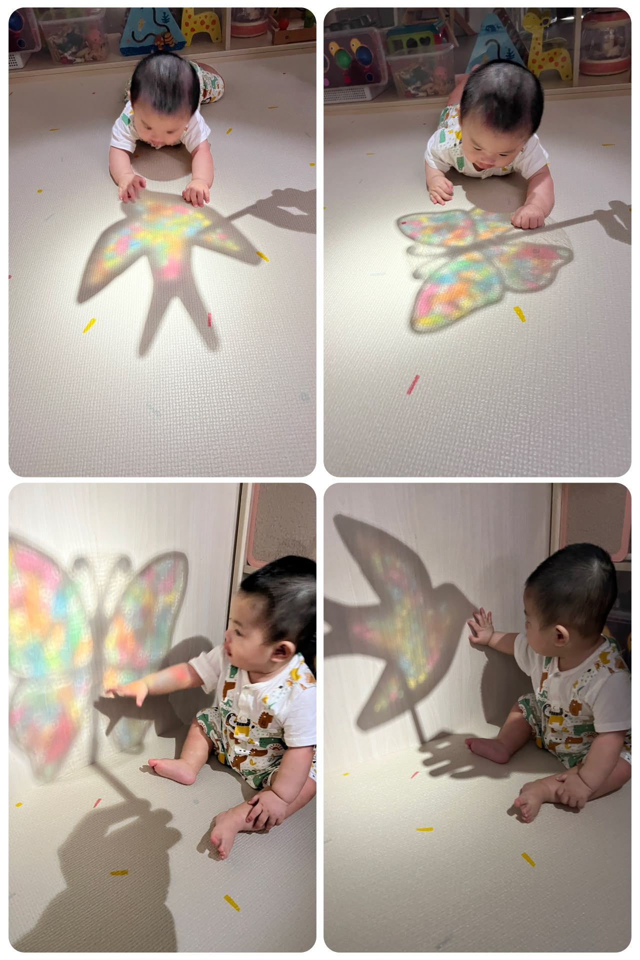 Light and shadow exploration sparks curiosity and sensory discovery.