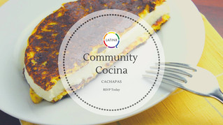 Community Cocina: Cachapas