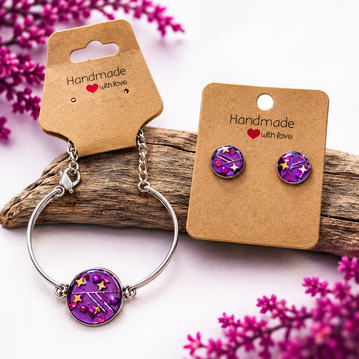 Schmuckset „Purple“