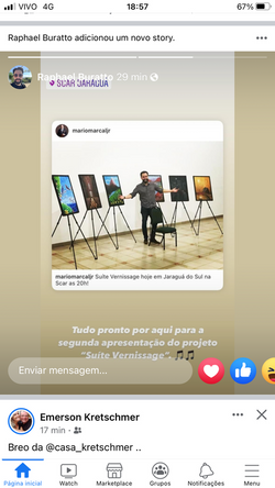 Exemplo de Story Facebook