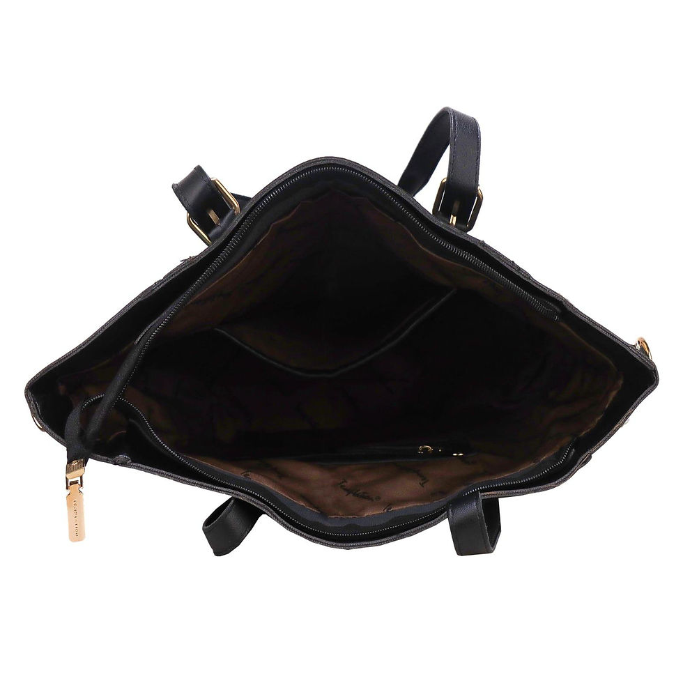 Thumbnail: Textured Tote Bag – Timeless Style with a Tactile Touch