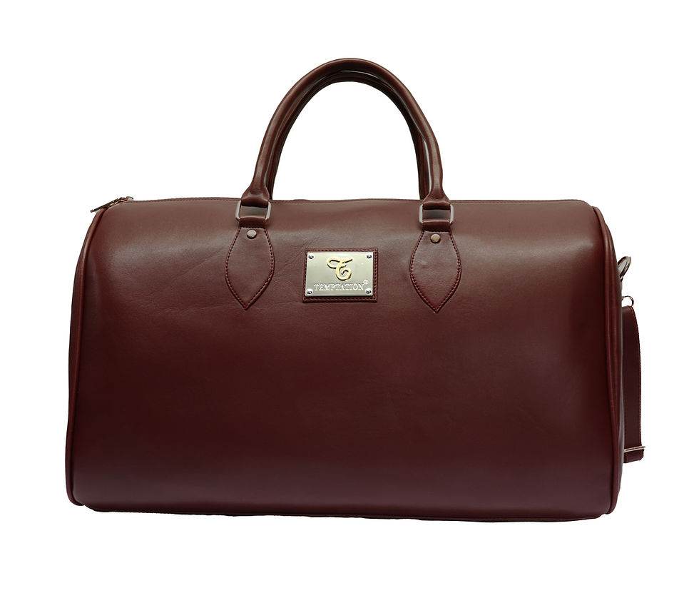 Thumbnail: Vegan Leather Duffle Bag  (minimum 2 pieces)