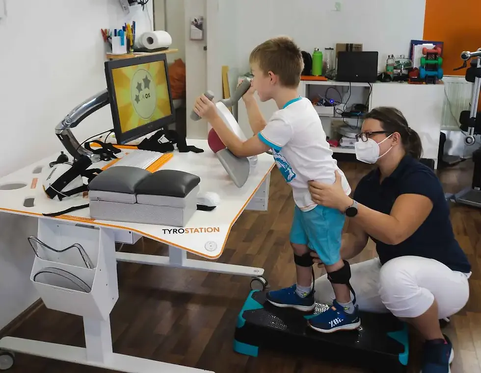 Gezieltes Training mit Pablo zur Therapie von Schwindel und Gleichgewichtsstörungen