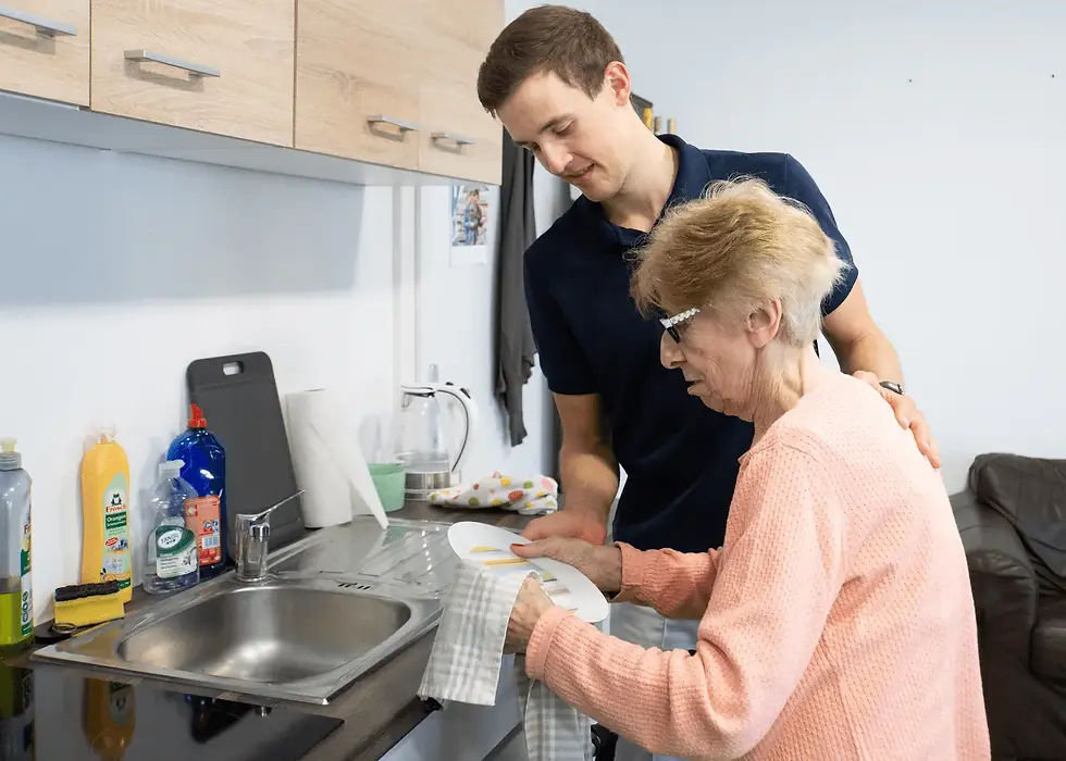 Alltagstraining für Selbstständigkeit bei täglichen Aktivitäten bei Home4motion