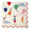 Thumbnail: "Up Up and Away" Baby Birthday Lunch Napkins 8ct