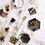 Thumbnail: 7” Marble Hexagon Paper Dessert Plates (8)