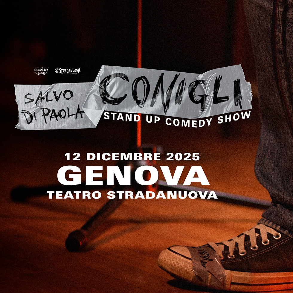 SALVO DI PAOLA LIVE @ GENOVA // NUOVO SHOW "CONIGLI"