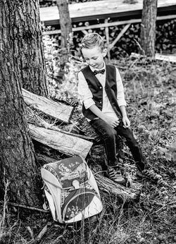 Schwarz-weiß KinderShooting