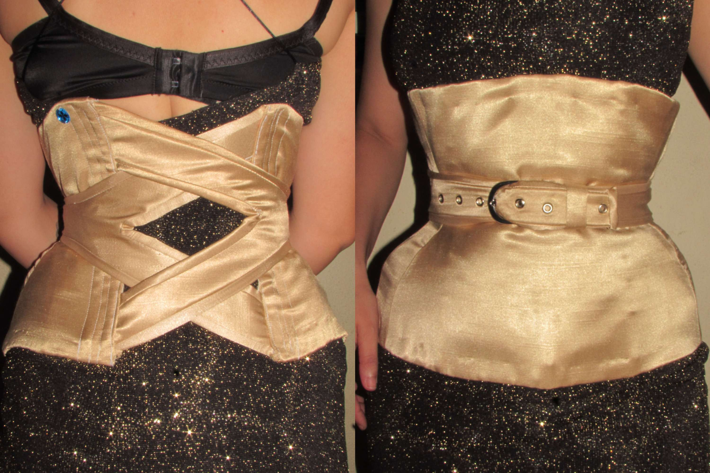 Underbust Cross Belted 136