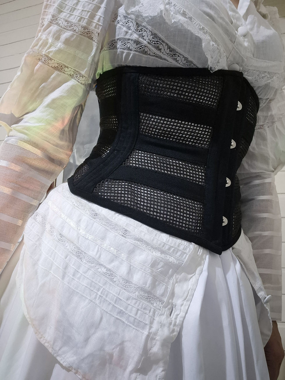 Miniatura: Waist Cincher em Tela de Algodão 014