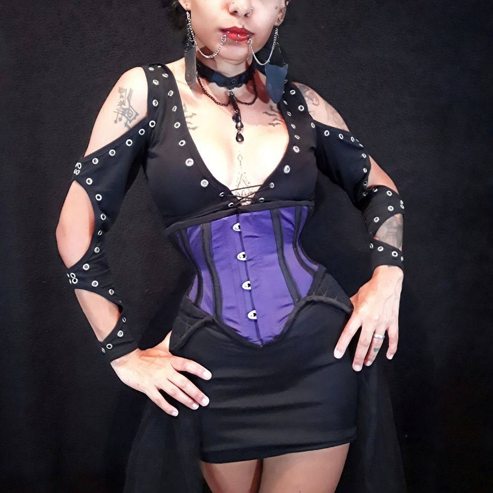 Miniatura: Underbust com Ancas Obscura 035