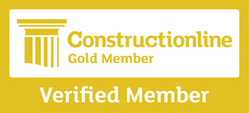 Constructionline Gold Member, Verified Member logo