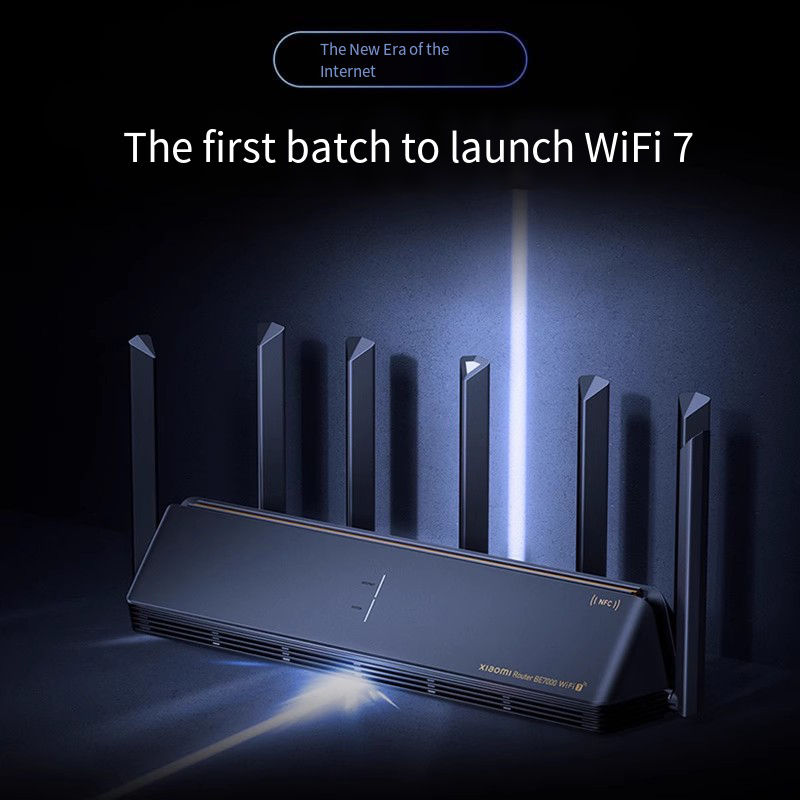 Thumbnail: Xiaomi Mijia Router BE7000 Tri-Band WiFi Repeater VPN 1GB Mesh 3.0USB IPTV 7000M