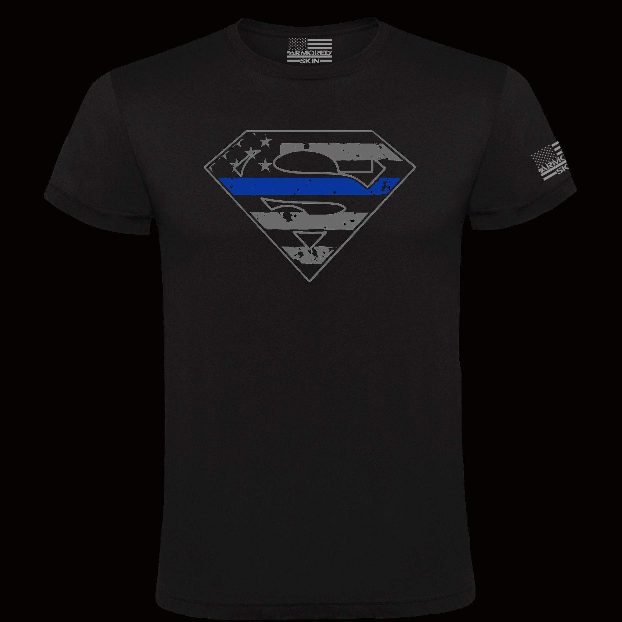 CAMISETA SUPERMAN THIN BLUE LINE