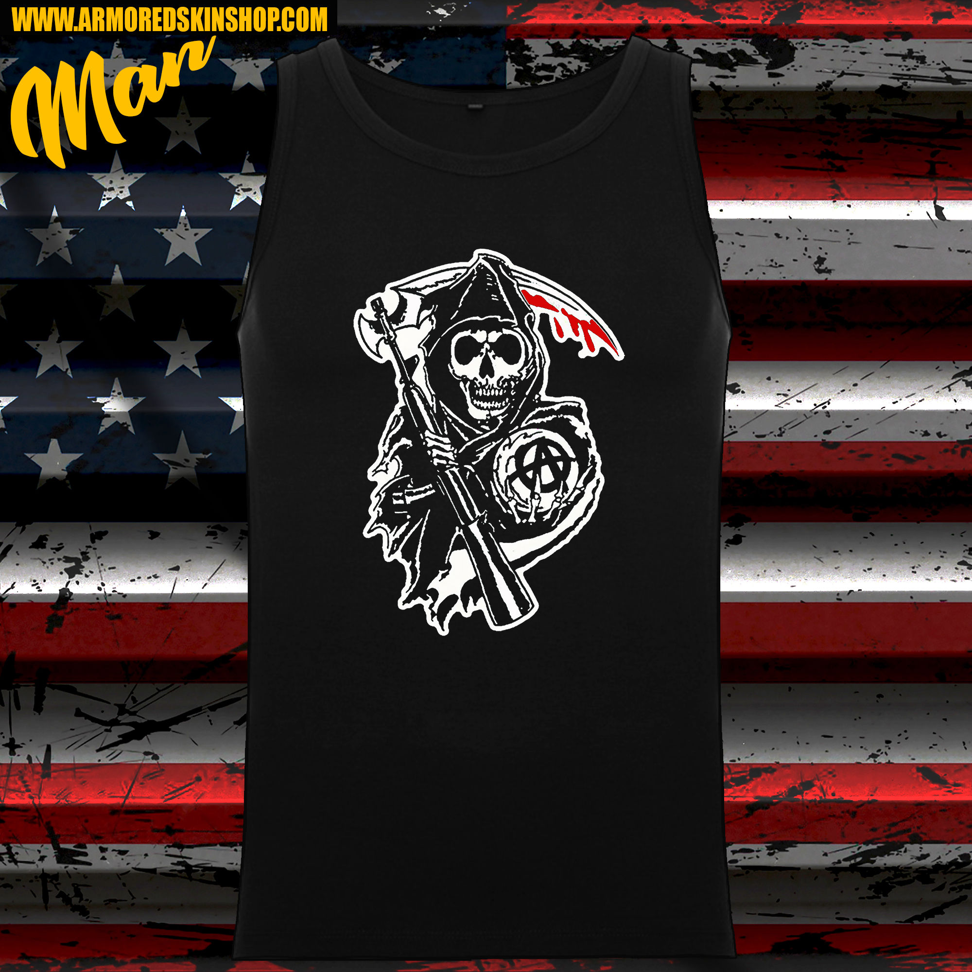 CAMISETA TIRANTE SONS OF ANARCHY REAPER