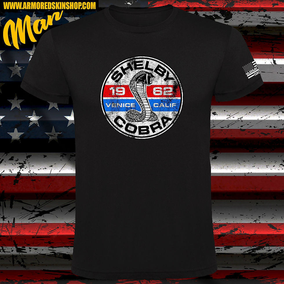 CAMISETA SHELBY COBRA 1962
