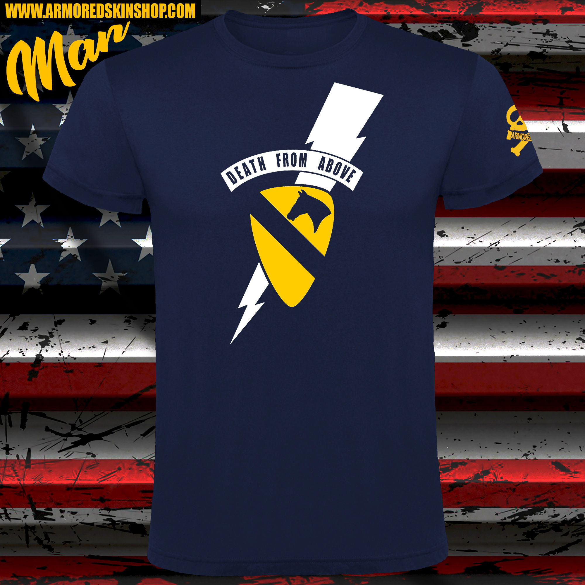 CAMISETA AIRMOBILE DEATH FROM ABOVE