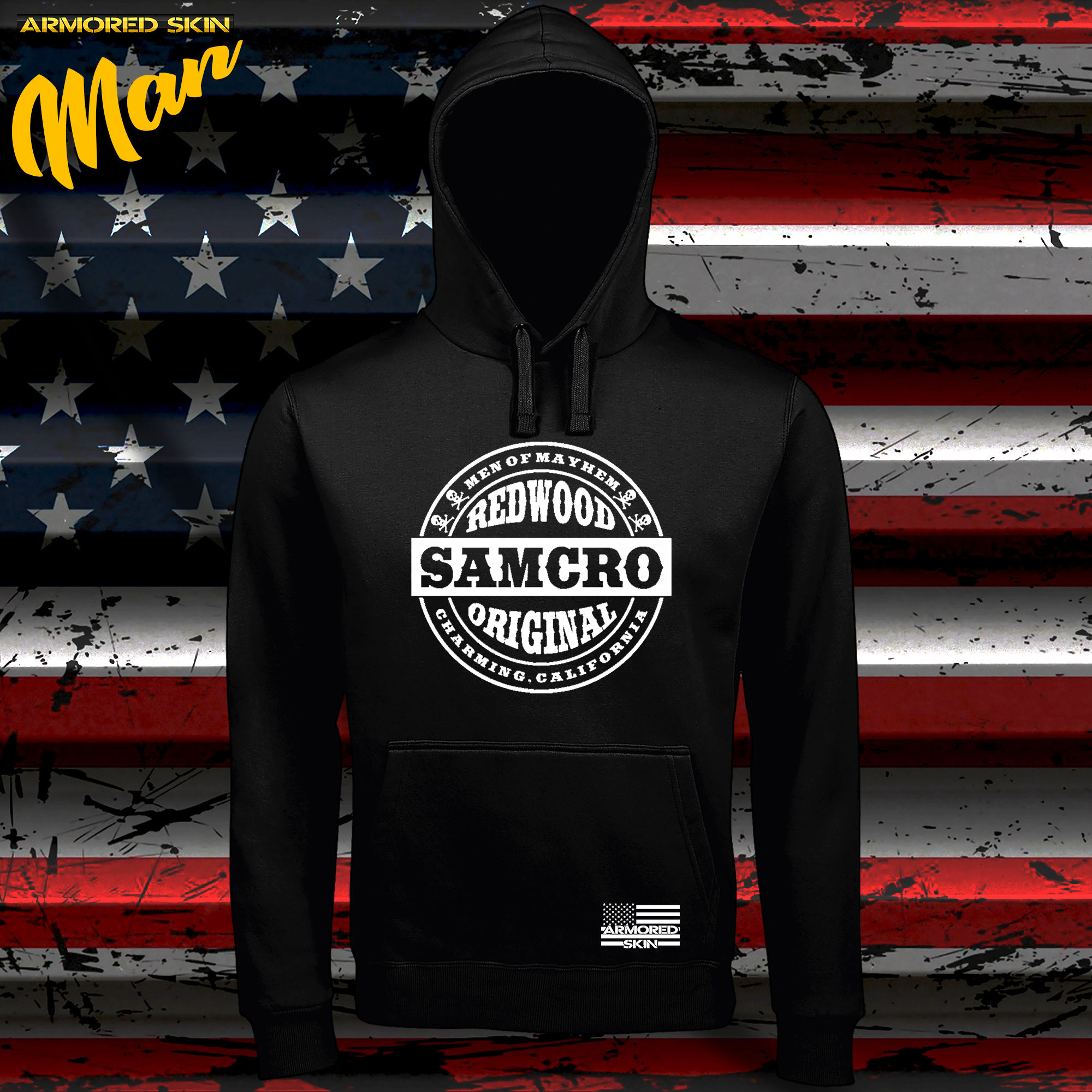 SUDADERA SAMCRO REDWOOD