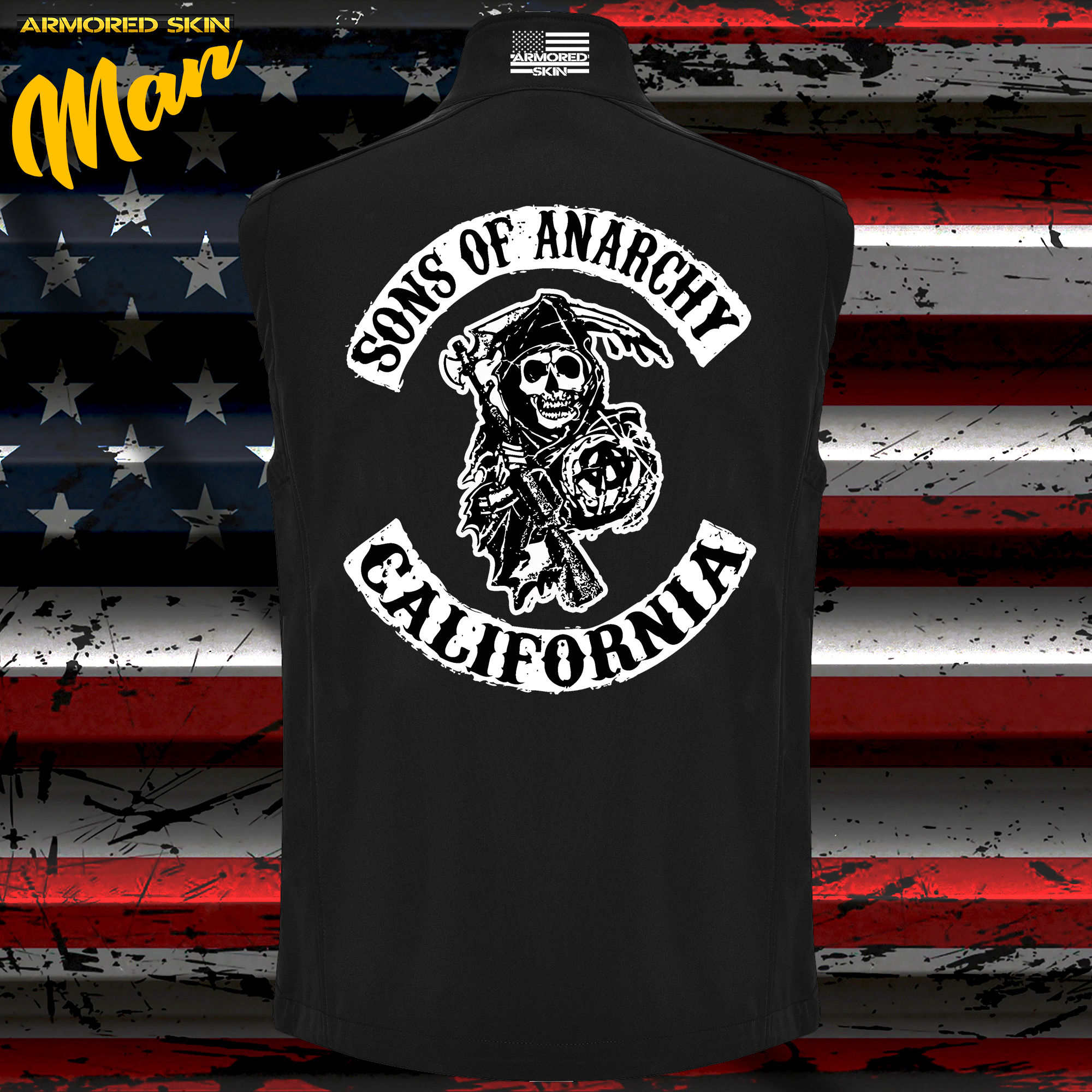 CHALECO SOFTSHELL SONS OF ANARCHY