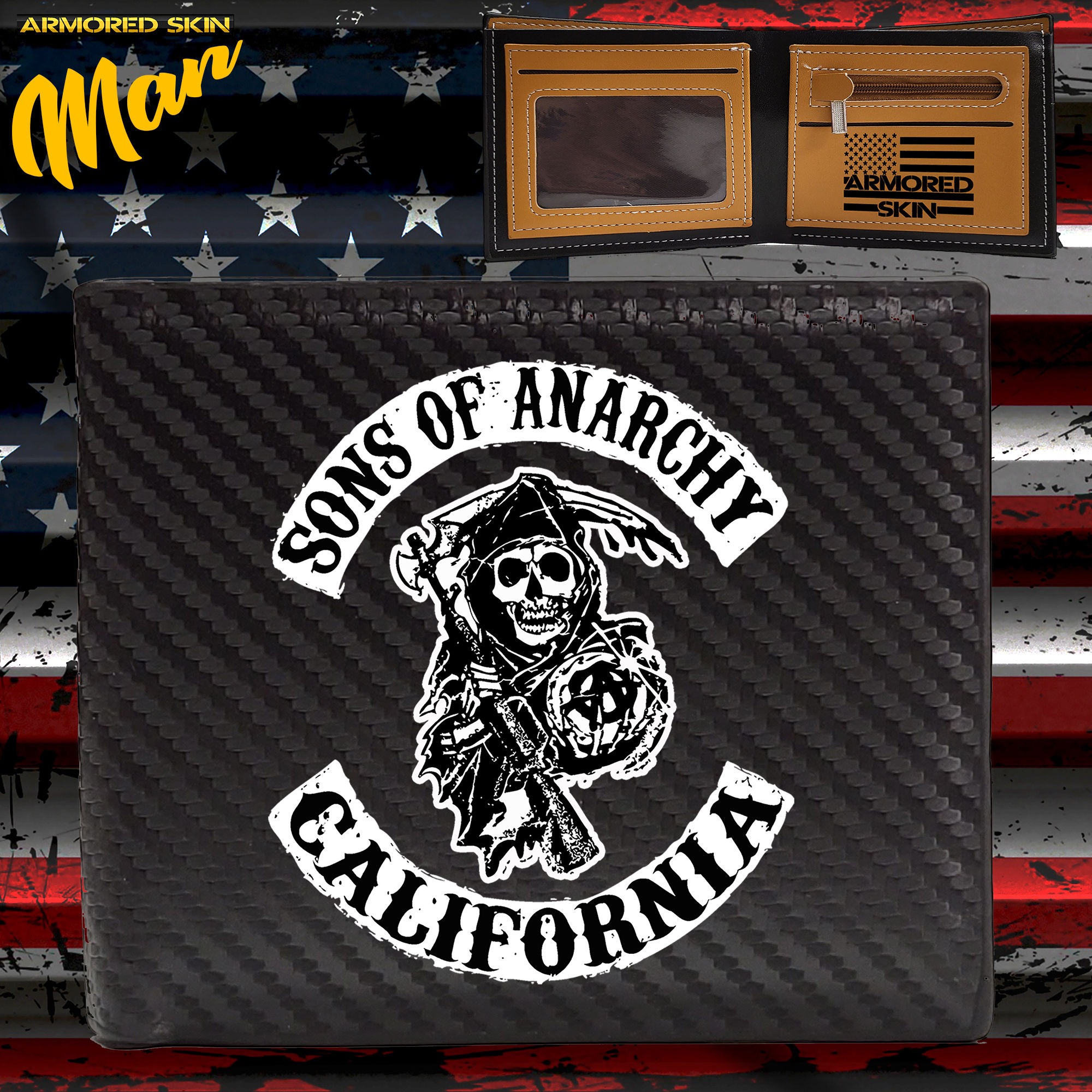 CARTERA SONS OF ANARCHY CALIFORNIA