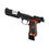 Miniatura: PISTOLA WE M92 BIOHAZARD EXTENDED METAL NEGRA/PLATA
