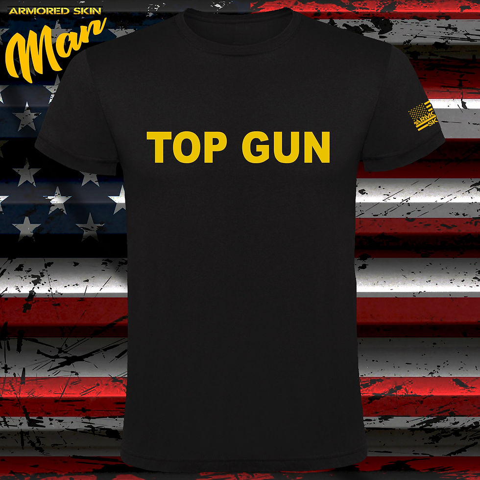 Miniatura: CAMISETA TOP GUN LETTERS