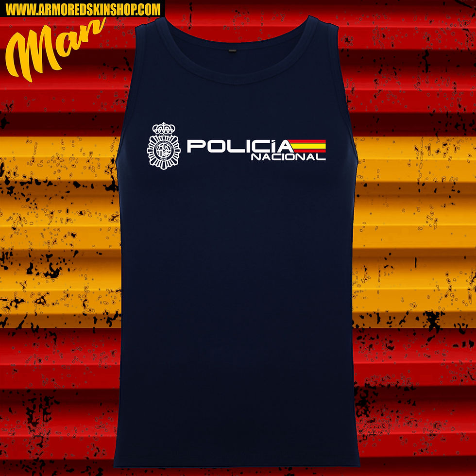 CAMISETA TIRANTE POLICIA NACIONAL