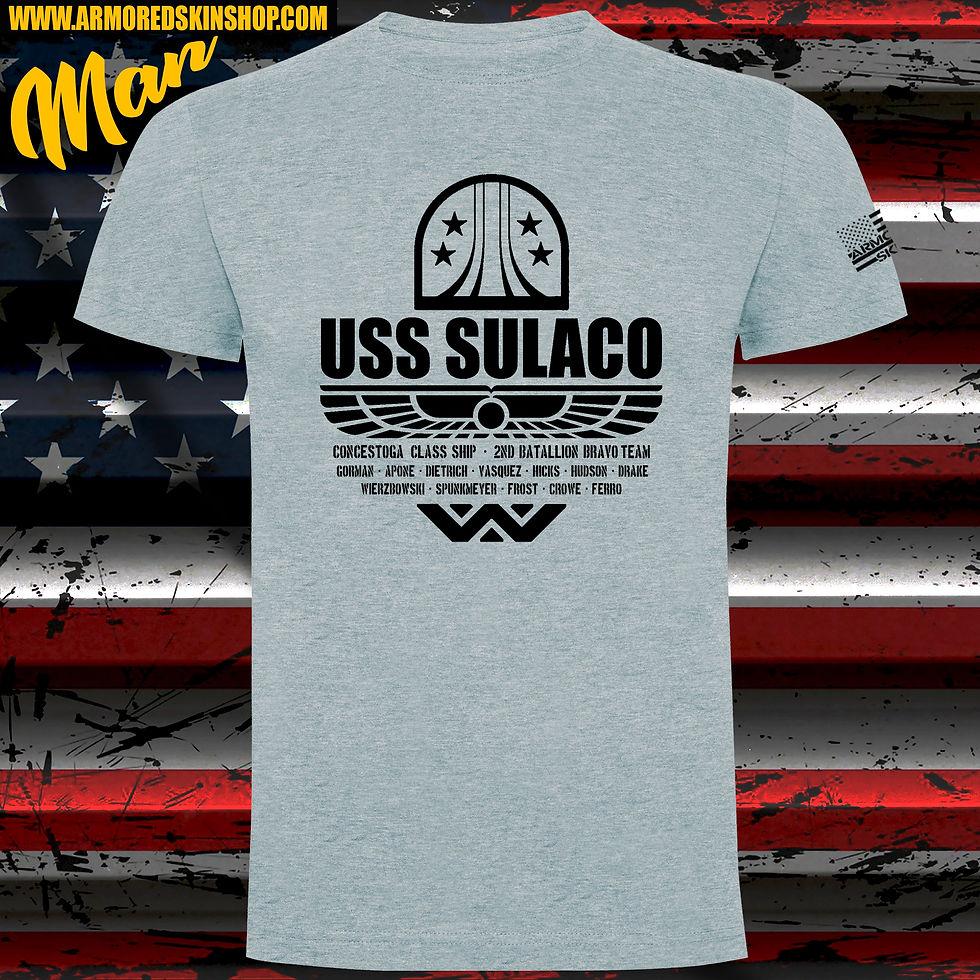 Miniatura: CAMISETA ALIENS USS SULACO 2ND BATALLION CREW