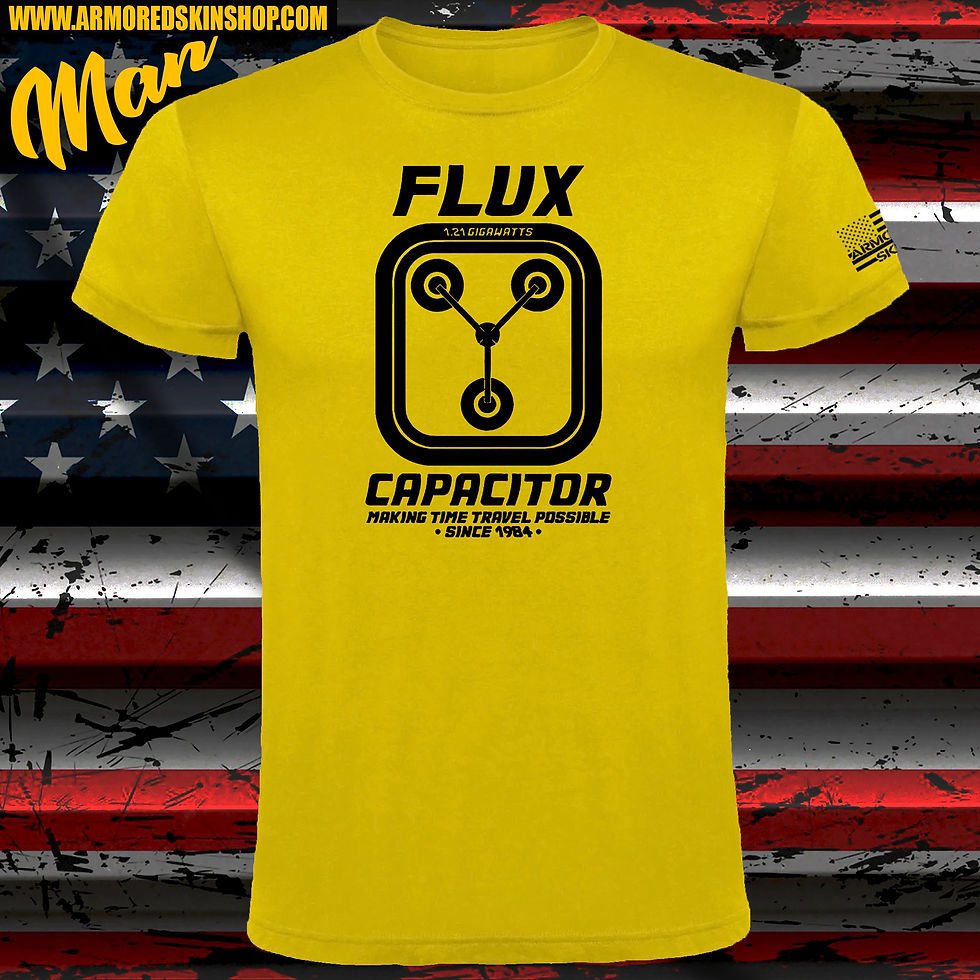 Miniatura: CAMISETA BACK TO THE FUTURE FLUX CAPACITOR