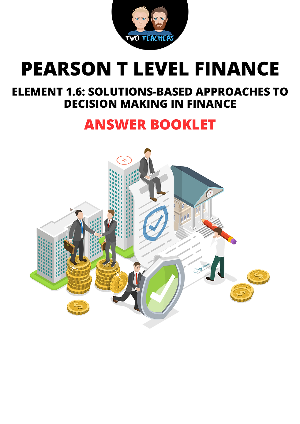 Thumbnail: Pearson T Level Finance Element 1.6 Teacher Resource Pack