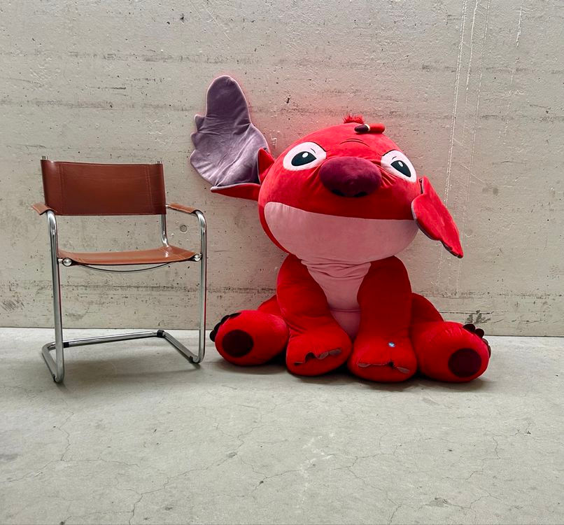 Riesen Stitch Plüschtier, ca. 1m gross, rot