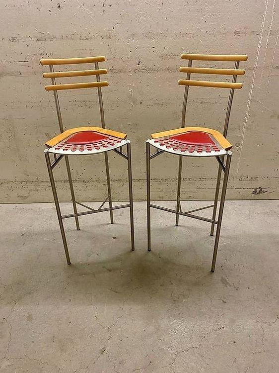 2er Set Bar Hocker von Cristian Erker für Zumsteg