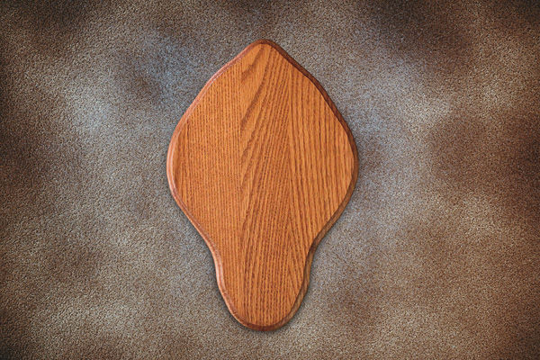 Panel #EBS. Available in two sizes. 9 1/4" x 14" or 11 1/4" x  15 3/4". Choose from Oak or Walnut