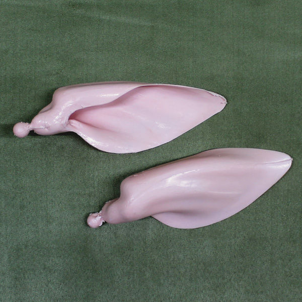 Two pink 360 Deer Ear Liners. Available in Small, Medium and Large.
