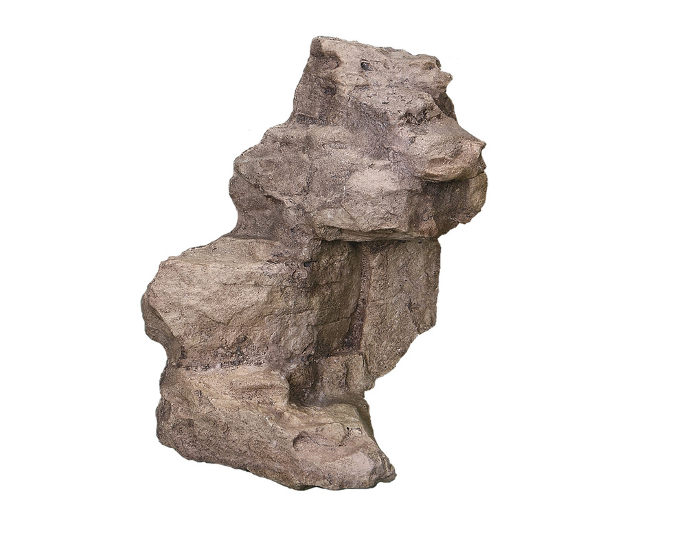 Rock #7. Fits Male Fisher form 7110. Dimensions: 14" w x 19" h x 9" diam.